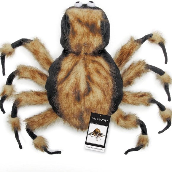 Dog Costume Fuzzy Tarantula Spider Size XS and Large NWT - Picture 1 of 6